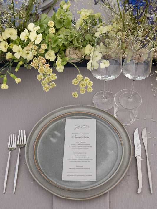 MOON BRUSHED SILVER FLATWARE