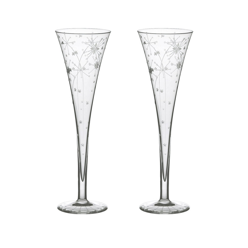 Fireworks Toasting Flutes