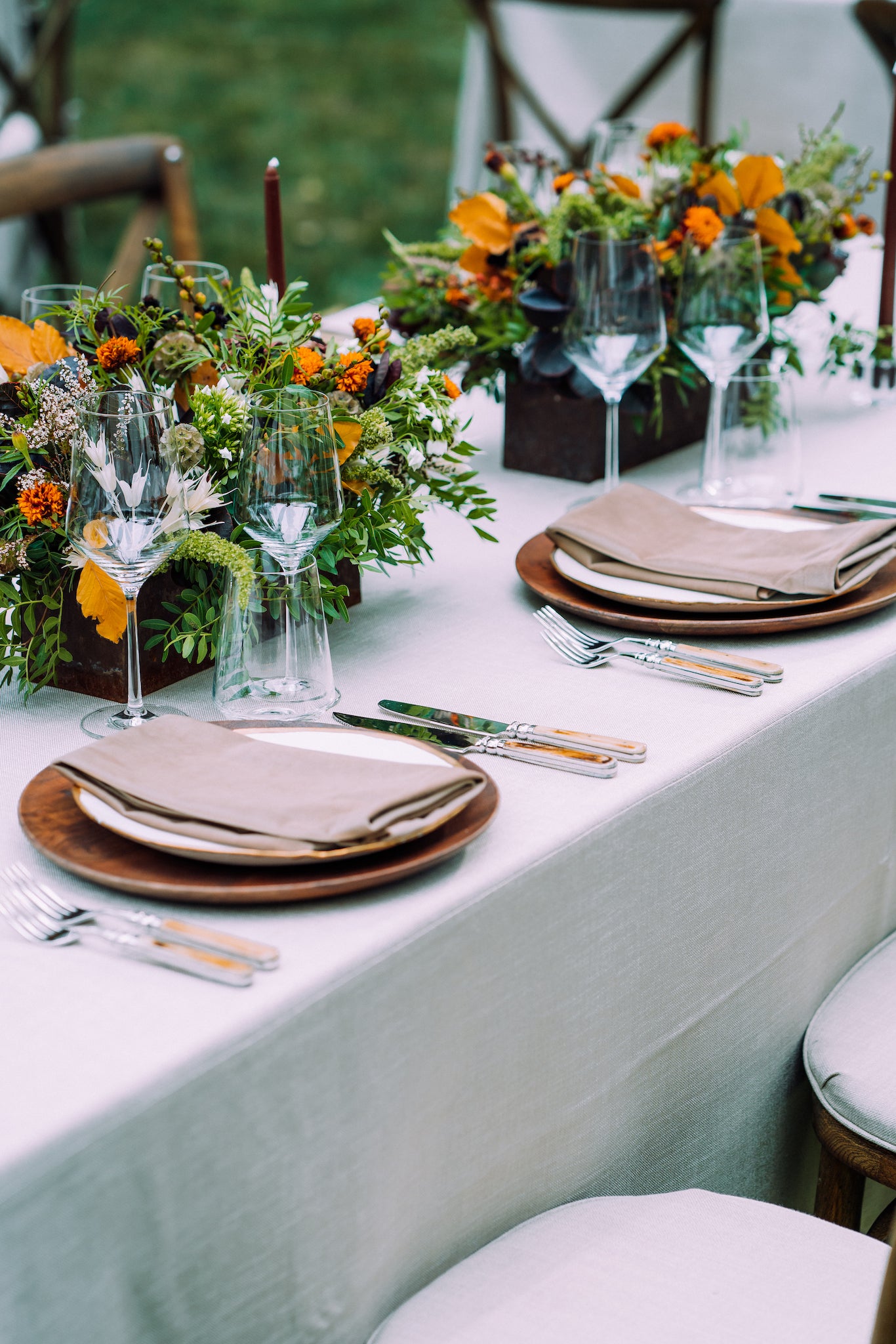 NATURAL WOOD CHARGER PLATE