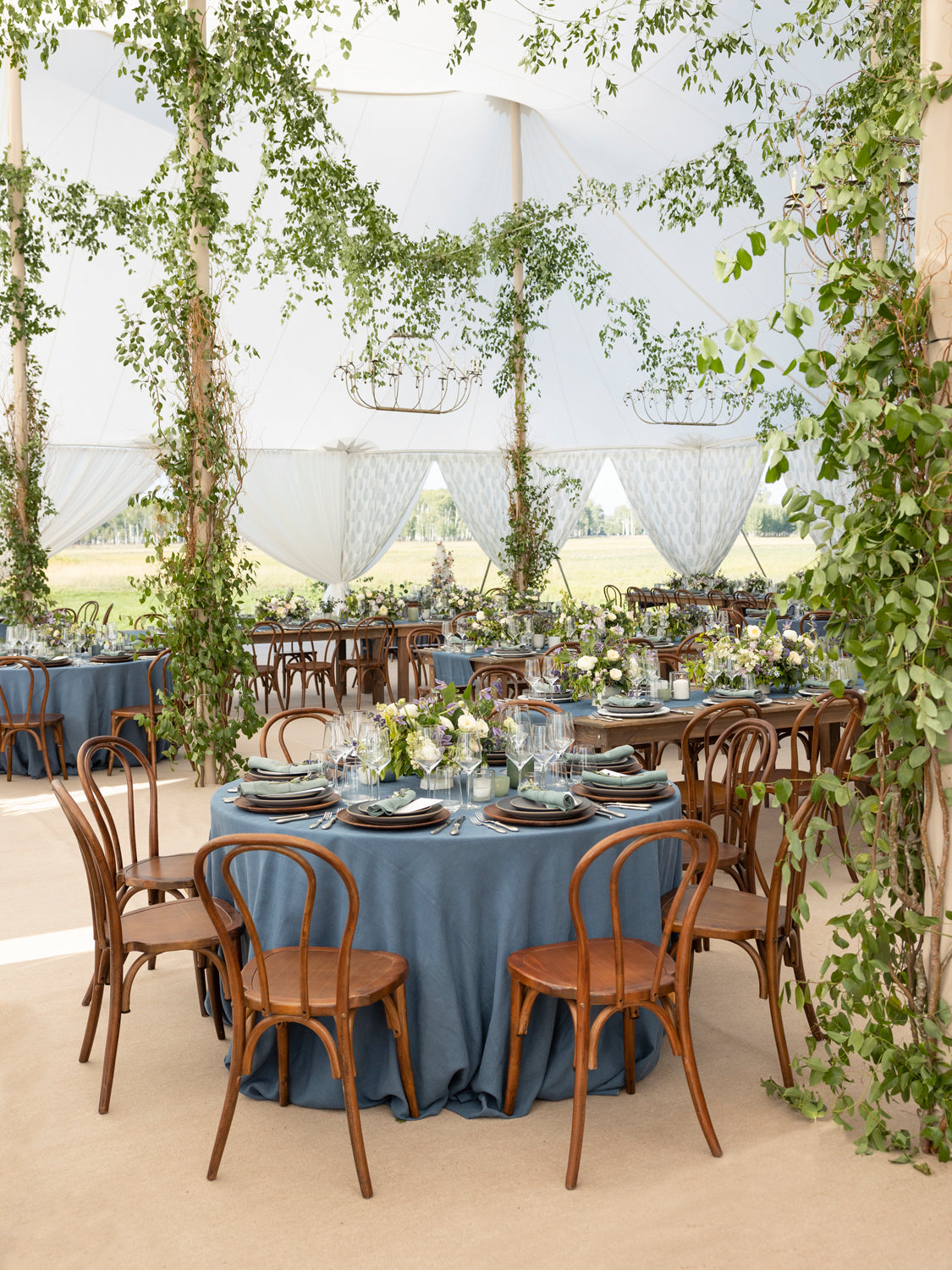 NATURAL WOOD CHARGER PLATE