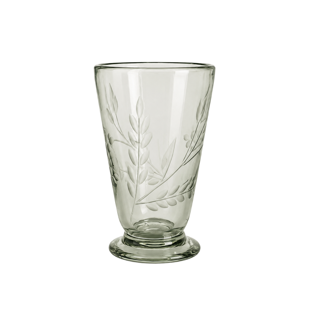 MEADOW FIELD FOOTED GLASS