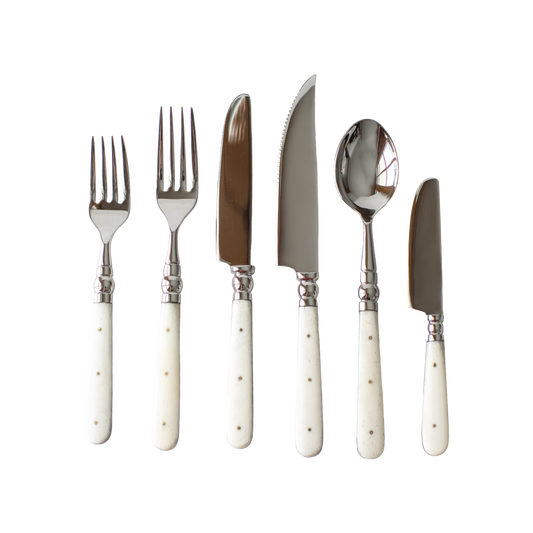 White Bone Cutlery Sets