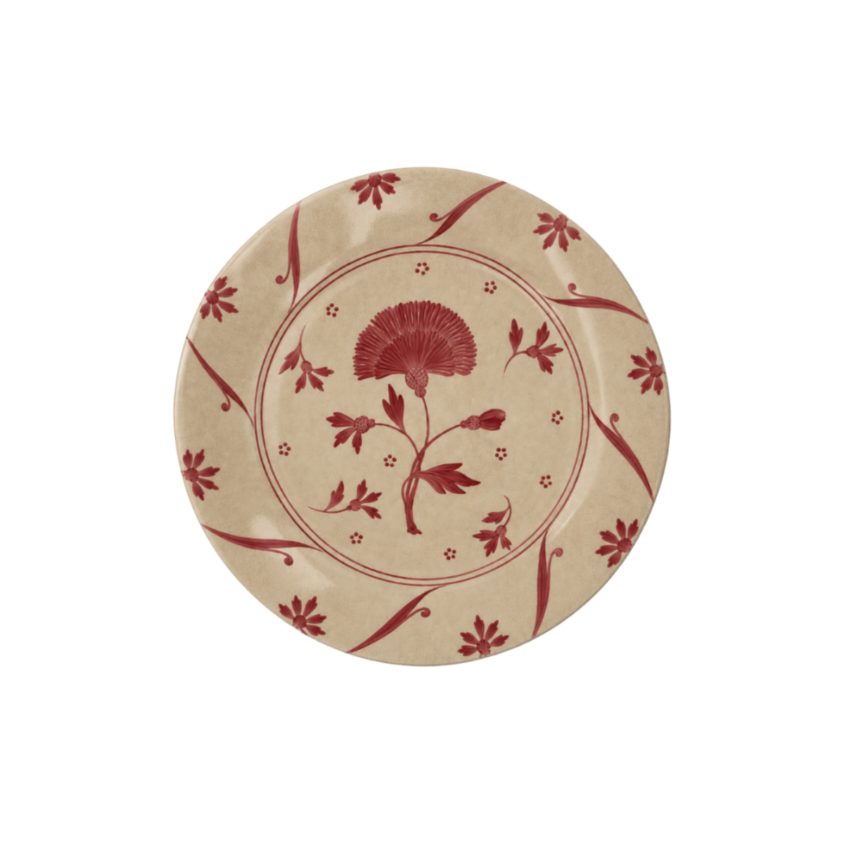 DIANTHUS JARDIN SALAD PLATE