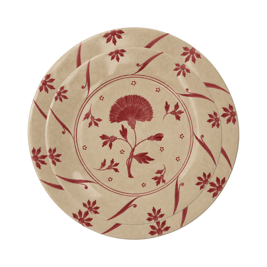 DIANTHUS JARDIN SALAD PLATE