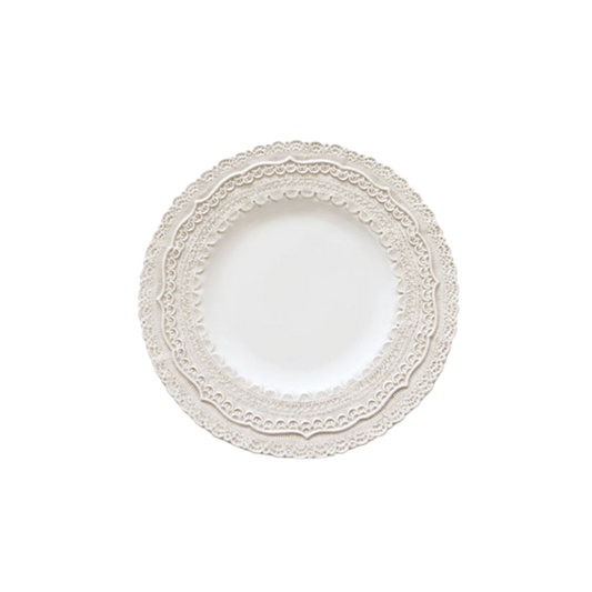 FINEZZA CREAM LACE SALAD PLATE