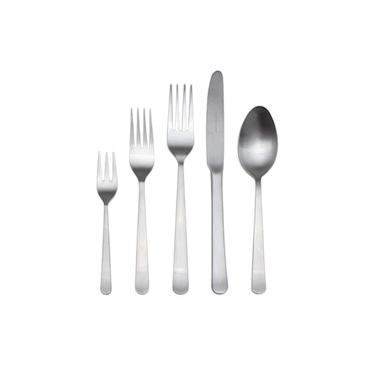 OSLO MATTE SILVER SALAD FORK
