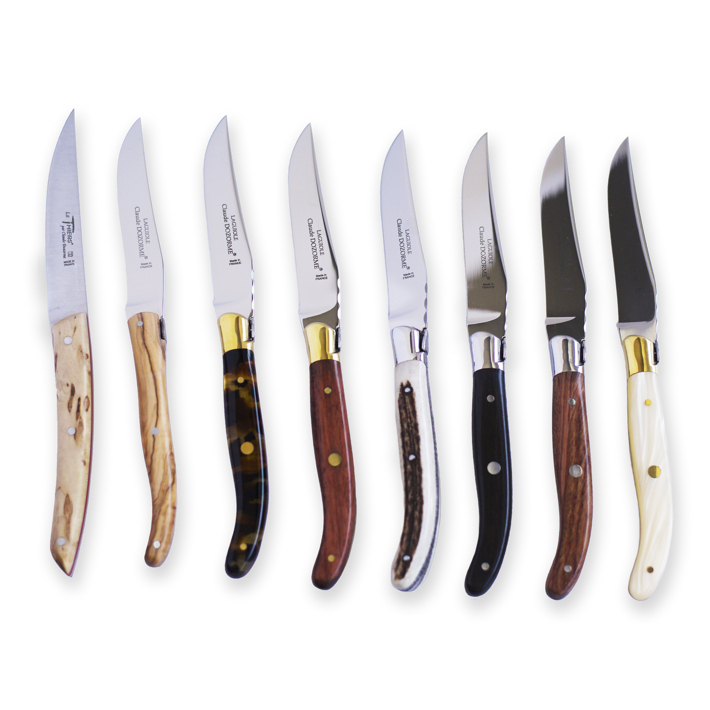 LAGUIOLE ASSORTED STEAK KNIVES