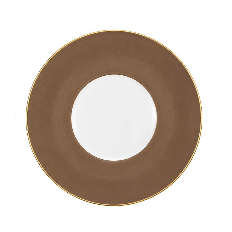 LEXINGTON TAUPE DINNER PLATE