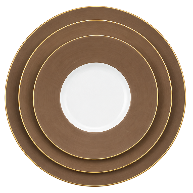 LEXINGTON TAUPE SALAD PLATE
