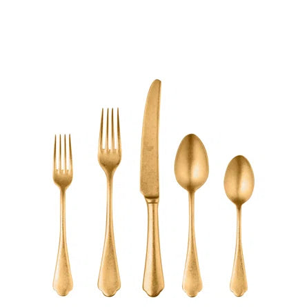 DOLCE VITA GOLD FLATWARE