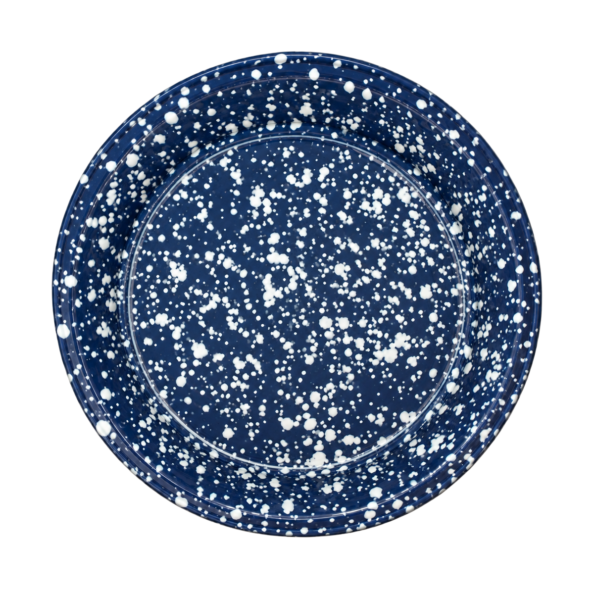 MIDNIGHT RANGE ENAMEL SALAD PLATE