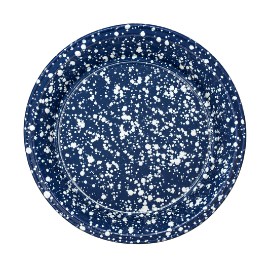 MIDNIGHT RANGE ENAMEL DINNER PLATE