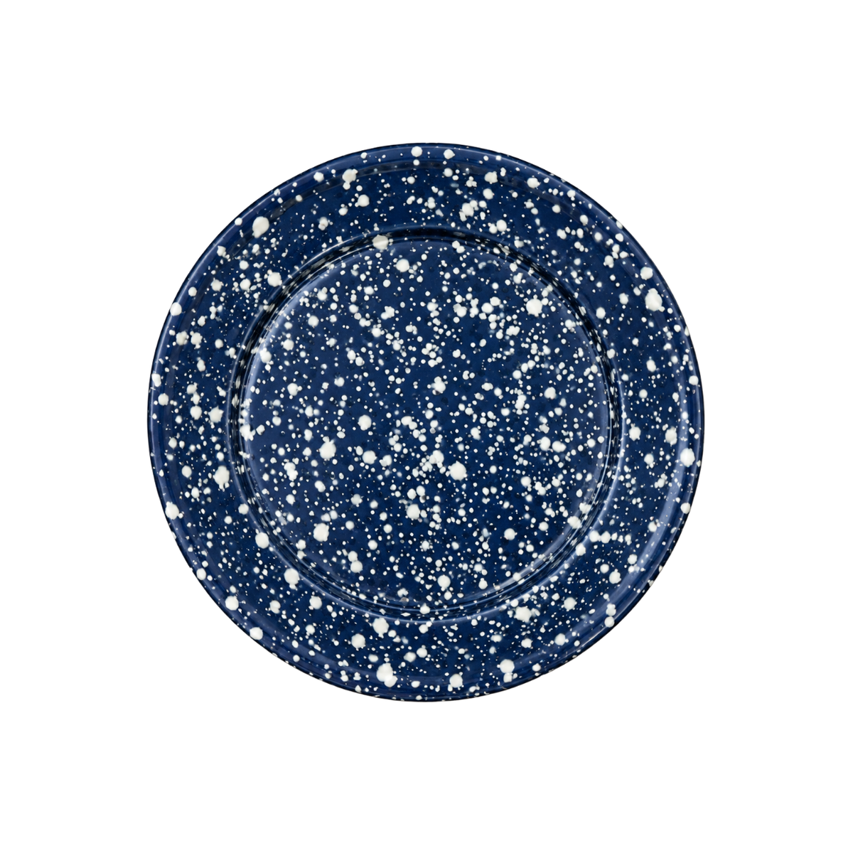 MIDNIGHT RANGE ENAMEL SALAD PLATE