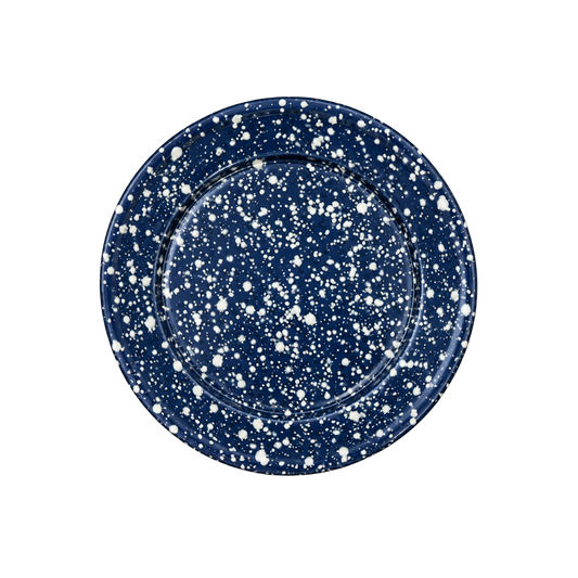 MIDNIGHT RANGE ENAMEL SALAD PLATE