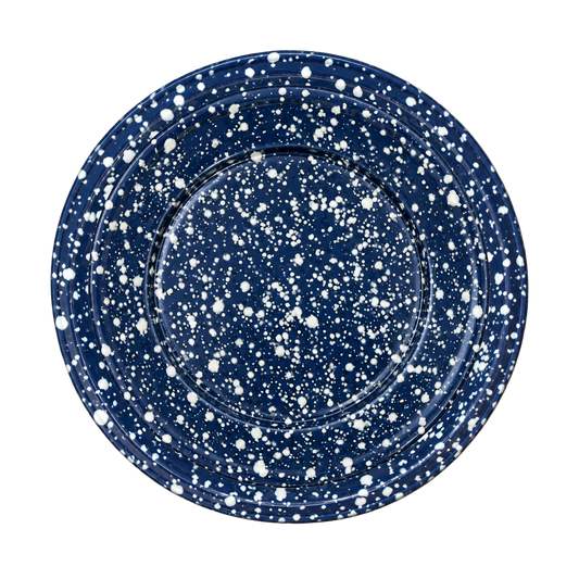 MIDNIGHT RANGE ENAMEL DINNER PLATE