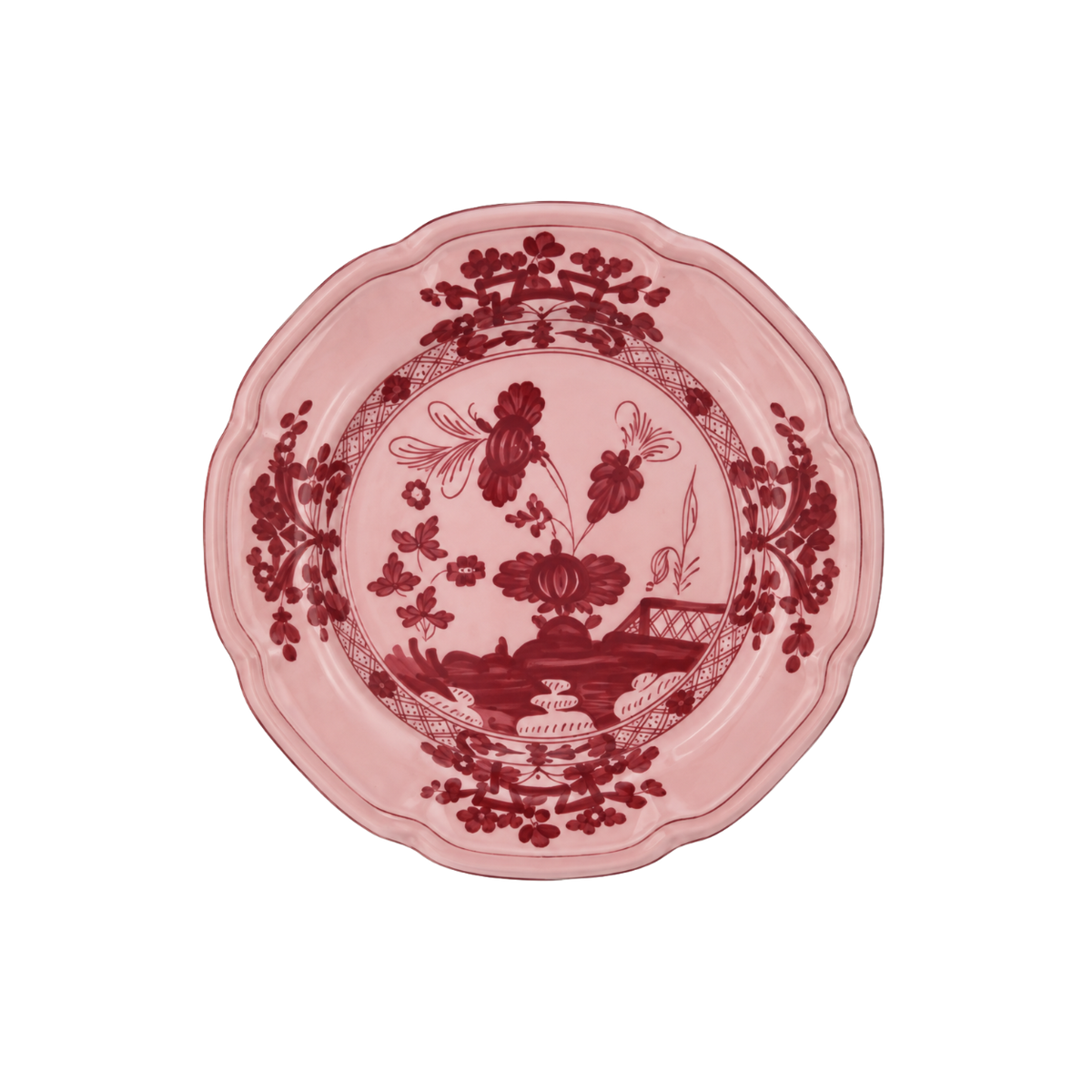 GINORI SALAD PLATE PINK