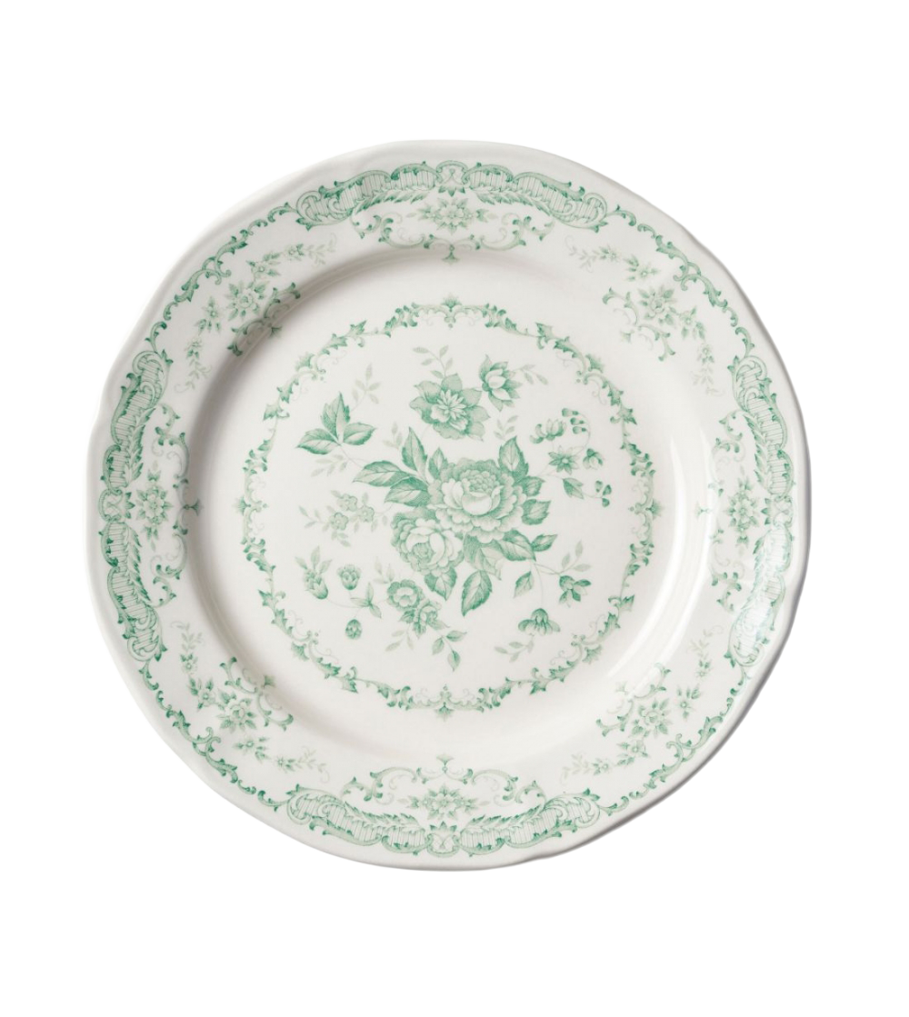 SAGE ROSE SALAD PLATE