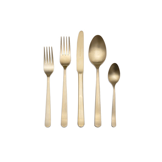 OSLO BRUSHED GOLD FLATWARE