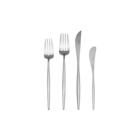 MOON BRUSHED SILVER FLATWARE