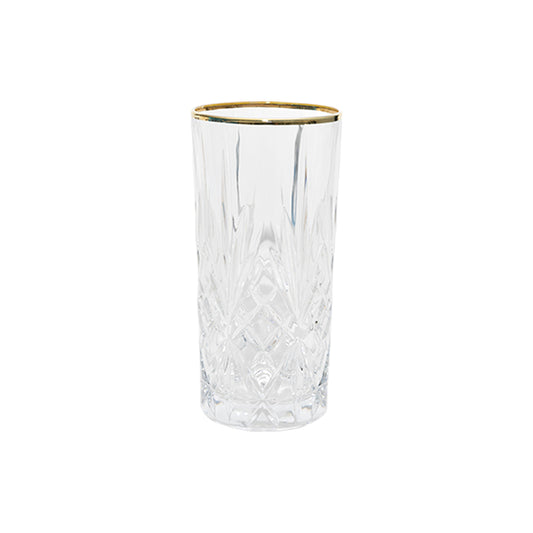 MELODIA | GOLD RIM CRYSTAL WINE GLASS