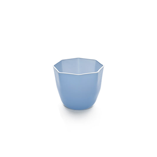 OCTAGONAL BUMBA | POWDER BLUE GLASS