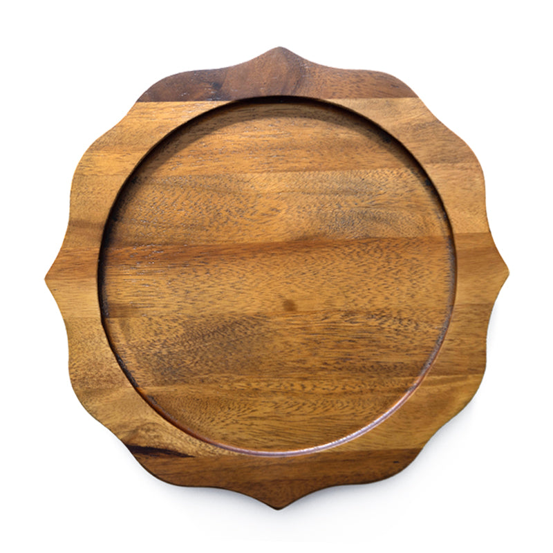 MANGO WOOD CHARGER PLATE