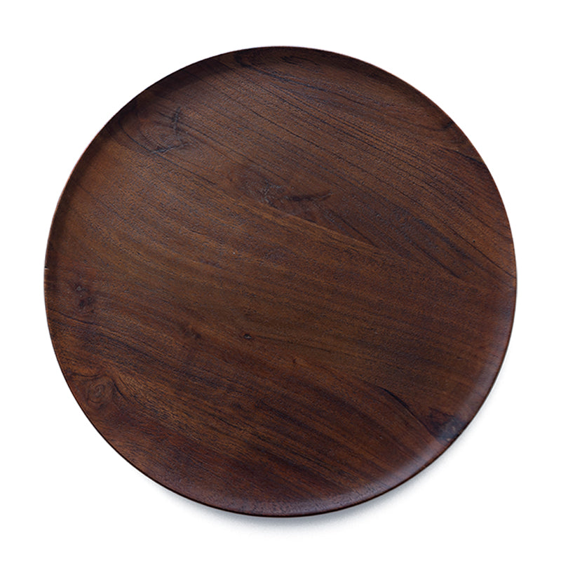 NATURAL WOOD CHARGER PLATE