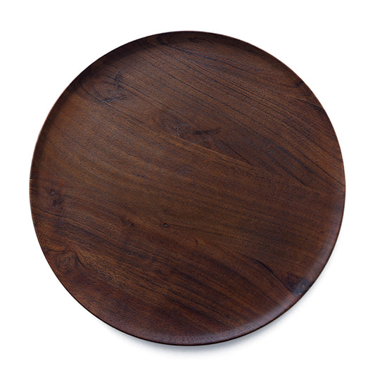 NATURAL WOOD CHARGER PLATE