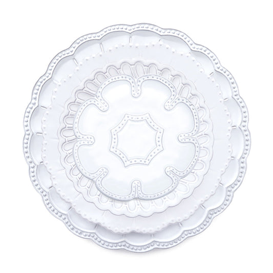 BELLA BIANCA CHARGER PLATE