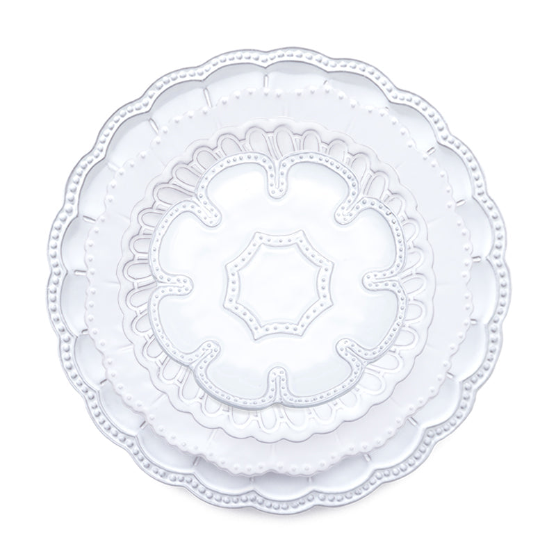 BELLA BIANCA CHARGER PLATE
