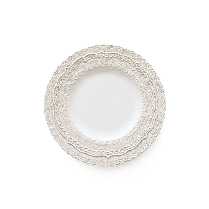 FINEZZA CREAM LACE SALAD PLATE