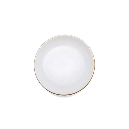 HEATH OPAQUE WHITE BREAD PLATE